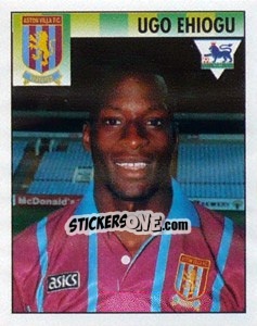 Cromo Ugo Ehiogu - Premier League Inglese 1994-1995 n. 45 - Merlin