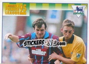Cromo Ray Houghton (Action 1/2) - Premier League Inglese 1994-1995 - Merlin