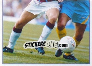 Sticker Ray Houghton (Action 2/2) - Premier League Inglese 1994-1995 n. 48 - Merlin