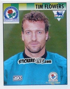 Sticker Tim Flowers - Premier League Inglese 1994-1995 - Merlin