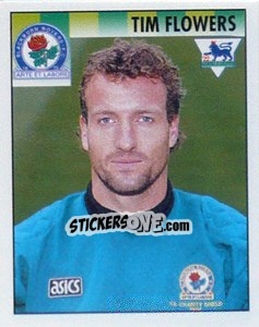 Sticker Tim Flowers - Premier League Inglese 1994-1995 n. 53 - Merlin