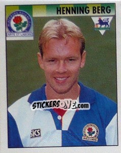 Sticker Henning Berg - Premier League Inglese 1994-1995 - Merlin