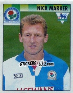 Sticker Nick Marker - Premier League Inglese 1994-1995 - Merlin