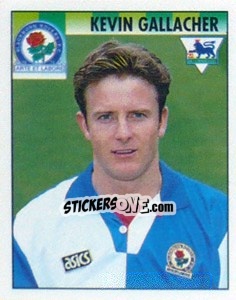 Figurina Kevin Gallacher - Premier League Inglese 1994-1995 - Merlin