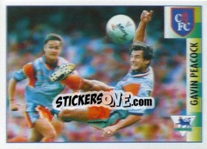 Sticker Gavin Peacock (Star Player) - Premier League Inglese 1994-1995 - Merlin