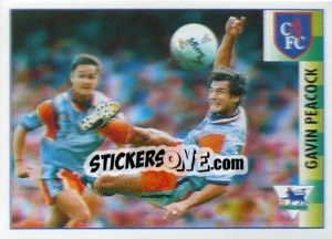 Cromo Gavin Peacock (Star Player) - Premier League Inglese 1994-1995 - Merlin