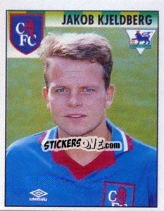Figurina Jakob Kjeldberg - Premier League Inglese 1994-1995 n. 78 - Merlin