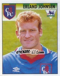 Sticker Erland Johnsen - Premier League Inglese 1994-1995 - Merlin