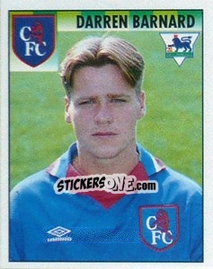 Cromo Darren Barnard - Premier League Inglese 1994-1995 - Merlin