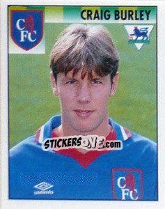 Cromo Craig Burley - Premier League Inglese 1994-1995 n. 85 - Merlin