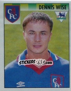 Figurina Dennis Wise - Premier League Inglese 1994-1995 - Merlin