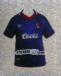 Sticker Home Kit - Premier League Inglese 1994-1995 n. 97 - Merlin