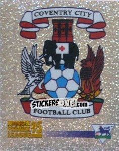 Cromo Club Emblem - Premier League Inglese 1994-1995 n. 98 - Merlin