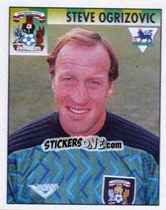 Sticker Steve Ogrizovic - Premier League Inglese 1994-1995 n. 101 - Merlin
