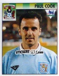 Sticker Paul Cook - Premier League Inglese 1994-1995 - Merlin