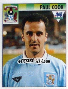 Sticker Paul Cook - Premier League Inglese 1994-1995 n. 109 - Merlin