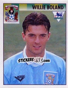 Sticker Willie Boland - Premier League Inglese 1994-1995 - Merlin