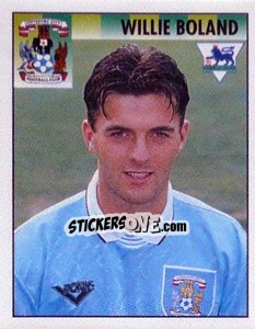 Cromo Willie Boland - Premier League Inglese 1994-1995 - Merlin