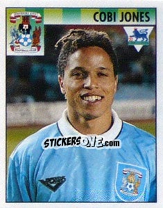 Sticker Cobi Jones - Premier League Inglese 1994-1995 - Merlin