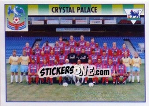 Sticker Team Photo - Premier League Inglese 1994-1995 - Merlin