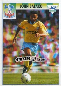 Sticker John Salako (Star Player) - Premier League Inglese 1994-1995 n. 124 - Merlin