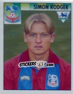 Cromo Simon Rodger - Premier League Inglese 1994-1995 - Merlin