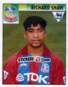 Figurina Richard Shaw - Premier League Inglese 1994-1995 n. 131 - Merlin