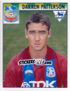 Figurina Darren Patterson - Premier League Inglese 1994-1995 n. 133 - Merlin