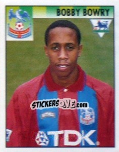 Sticker Bobby Bowry - Premier League Inglese 1994-1995 - Merlin