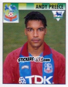 Sticker Andy Preece - Premier League Inglese 1994-1995 - Merlin