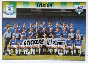 Figurina Team Photo - Premier League Inglese 1994-1995 - Merlin