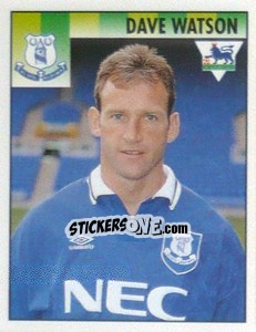 Cromo Dave Watson - Premier League Inglese 1994-1995 n. 152 - Merlin