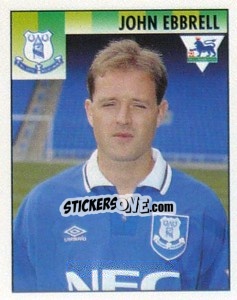 Cromo John Ebbrell - Premier League Inglese 1994-1995 - Merlin