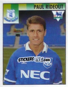 Sticker Paul Rideout - Premier League Inglese 1994-1995 n. 162 - Merlin