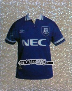 Figurina Home Kit - Premier League Inglese 1994-1995 - Merlin