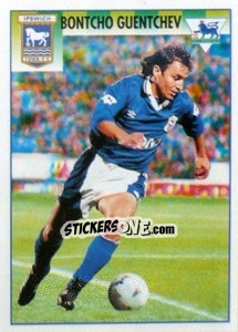 Sticker Bontcho Guentchev (Star Player) - Premier League Inglese 1994-1995 - Merlin