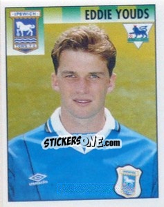 Sticker Eddie Youds - Premier League Inglese 1994-1995 - Merlin