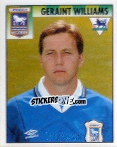 Sticker Geraint Williams - Premier League Inglese 1994-1995 - Merlin