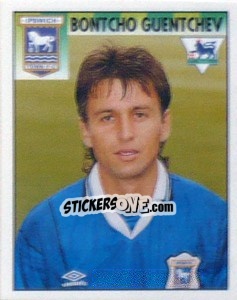 Sticker Bontcho Guentchev - Premier League Inglese 1994-1995 n. 190 - Merlin