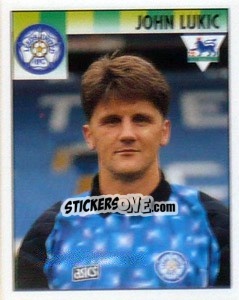 Sticker John Lukic - Premier League Inglese 1994-1995 - Merlin