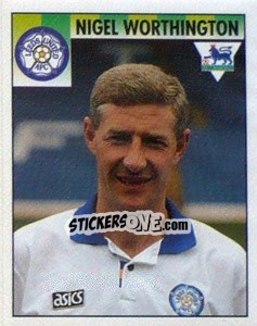 Cromo Nigel Worthington - Premier League Inglese 1994-1995 - Merlin