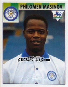 Figurina Philemon Masinga - Premier League Inglese 1994-1995 - Merlin