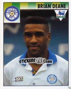 Figurina Brian Deane - Premier League Inglese 1994-1995 - Merlin