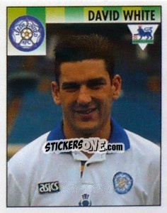 Figurina David White - Premier League Inglese 1994-1995 - Merlin