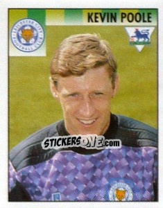 Figurina Kevin Poole - Premier League Inglese 1994-1995 - Merlin