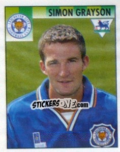 Sticker Simon Grayson - Premier League Inglese 1994-1995 - Merlin