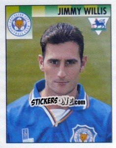 Cromo Jimmy Willis - Premier League Inglese 1994-1995 - Merlin