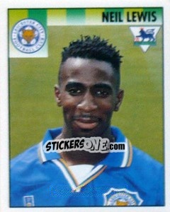 Figurina Neil Lewis - Premier League Inglese 1994-1995 - Merlin