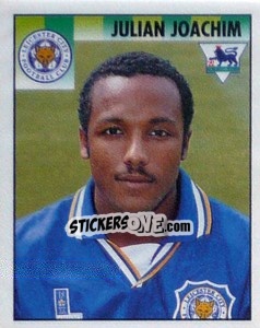 Cromo Julian Joachim - Premier League Inglese 1994-1995 - Merlin
