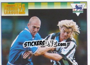 Sticker Mark Draper (Action 1/2) - Premier League Inglese 1994-1995 n. 239 - Merlin